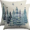 Serie de decoraciones navideñas para árboles de Navidad de Amazon transfronteriza: almohadas, cojines para el hogar, sofá, dormitorio y sillas