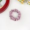 Anillo de pelo de color pequeño transfronterizo entre Europa y Estados Unidos, anillo de pelo de color sólido simple, anillo de pelo de intestino grueso, nuevo temperamento, cola de caballo, cuerda para la cabeza para mujeres