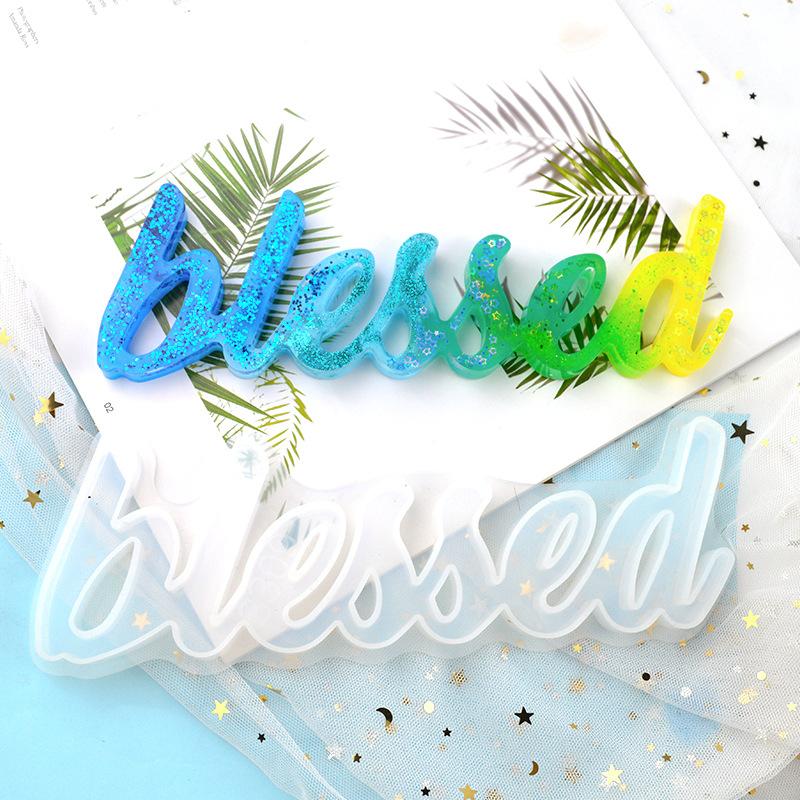 20210202hello和blessedlive字母模具0