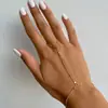Pulseira de Diamante Moda Retrô Nova Transfronteiriça Europeia e Americana Pulseira de Luva Versátil Brilhante de Personalidade Feminina Pulseira