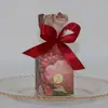 Caja de dulces de boda de estilo europeo, nueva caja de dulces de boda, jarrón, caja cuadrada, embalaje Mori, caja de papel de regalo
