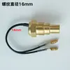 Sensor de Temperatura de Agua Digital para Coche Furgoneta Sensor de Indicador de Temperatura de Agua Modificado Enchufe Sensible Sonda de Temperatura Universal