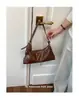 Elegante Bolso Pequeño Vintage de Retazos para Mujer, Nuevo Moda 2026 Versátil Bolso de Hombro y Axila, Bolso Cruzado para Viajes Diarios