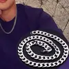 Collar de Acero de Titanio Simple Versátil Hip-Hop Hiphop para Hombre Tendencia Celebridad de Internet Ins para Mujer Clavícula Personalidad Callejera Accesorios