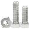 Parafuso hexagonal externo de aço inoxidável 304 Adaptador de dente interno e externo Porca de conversão de rosca Parafuso de parada oca