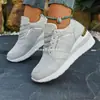 Sapatos Casuais de Verão com Cadarço e Sola Grossa, Europeus e Americanos, 2025, Em Estoque, Calçados Esportivos Atacado Europeu e Americano, Tamanho Grande
