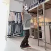 Moletom com Capuz de Gola Alta Estilo Retro Americano para Mulheres, Outono e Inverno 2026 Novo Design Solto Jaqueta Cardigan com Zíper