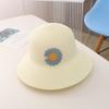 Sombreros de paja para niños, sombreros de sol de princesa de verano para niñas, sombreros de playa, sombreros de pescador, sombreros de sol plegables, juegos de bolsos al por mayor