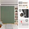 Nova Cortina de Divisória de Alta Qualidade Sem Furos Cortina de Porta para Sala de Estar Dobrável Quarto Cortina Bloqueadora Sem Furos Cortina de Divisória para Chuveiro