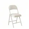 No requiere ensamblaje. Sillas de comedor para sala de estar, adecuadas para uso doméstico, propiedades de alquiler y residencias estudiantiles. Tiene respaldo, ahorra espacio y es una silla plegable, también adecuada como silla de estudio para niños.