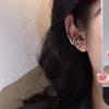 Largo del nuevo estilo étnico chino retro nicho exquisito simple personalidad dulce fresco tipo dragón clip para hueso de la oreja pendientes