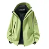 Conjunto de dos piezas de chaqueta de plumón para hombre estilo Luotuo 3 en 1 para exteriores, chaqueta de montañismo cálida, impermeable y a prueba de viento para mujer