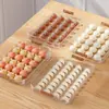 Caja de Almacenamiento para Empanadillas para Refrigerador, Caja Especializada de Conservación para Congelar Fideos y Wontons, Herramienta de Organización de Cocina de Grado Alimenticio