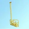 Caminho de Fitness ao Ar Livre Tubo de Ferro de Suporte Vedação Acessórios de Disco da Articulação do Ombro Pegador de Manopla Equipamento Esportivo Indoor