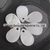 Furo lateral concha natural 5*8/8*12mm gota de água pingente DIY jóias grampo de cabelo acessórios material atacado