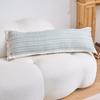 Yimanqiyun Almofada Jacquard Multicor para Sofá Sala de Estar Almofada Longa para Dormir Perna Almofada de Cabeceira Canto da Janela Almofada de Costas