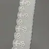 Encaje de Algodón Hueco Simétrico de Dos Colores de 5 cm para Manualidades Hechas a Mano Textiles para el Hogar Ropa Infantil Dobladillo de Falda Ropa de Cama Accesorios para el Cabello Adorno de Encaje