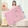Bolsa de vacío caliente para comercio exterior, bolsa de compresión, bolsa de almacenamiento al vacío para el hogar, acabado de ropa, ropa de cama, bolsa de vacío tridimensional engrosada
