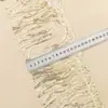 Adorno de Encaje con Flecos de Lentejuelas de 14.5 cm para Disfraces de Baile Latino de Escenario, Flecos, Decoraciones de Cortinas, Borlas Colgantes