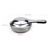 Estufa de Alcohol Portátil para Exteriores Mini Estufa de Alcohol de Acero Inoxidable Queso Fuego Pequeño Olla Seca Herramienta de Calentamiento Aislamiento para Picnic