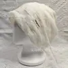 Gorro moderno y elegante de alta calidad para otoño e invierno, con diseño rasgado, esencial para fotografía callejera, gorro casual holgado para mujer.