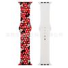 Adecuado para Apple Watch 11 Silicona Estampado Iwatch678910 Correa de Reloj Linda S12 Fabricante