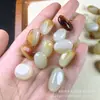 Cuentas Sueltas de Jade Hetian de Xinjiang, Cuentas de Forma Irregular, Productos Semiacabados de Jade Hechos a Mano para DIY, Pulsera, Collar, Cuentas para Accesorios