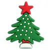 Parches de Goma Suave de PVC Navideños Transfronterizos para Fundas de Teléfono, Accesorios DIY para Ropa, Decoraciones Planas Navideñas de Dibujos Animados