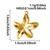 Colgante Transfronterizo Europeo y Americano de Acero Inoxidable de Planta Natural Animal Mariposa Girasol Pulsera DIY Collar Accesorios de Joyería