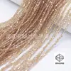 Contas de diamante de cristal contas pontiagudas cerca de 2,5 mm contas de diamante joias para cabelo material para miçangas acessórios para sapatos ponta dupla fabricantes atacado