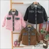 Nova Jaqueta Acolchoada de Algodão da Moda Outono/Inverno para Meninas Pequenas, Crianças Pequenas e Médias, e Meninas em um Casaco de Algodão Estilo Chanel