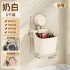 Cesta de almacenamiento para cocina, cesta colgante para baño, cesta de plástico para pared, cesta de almacenamiento para cebollino, jengibre y ajo