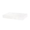 Caja de Almacenamiento de Plástico Pp Transparente, Caja Plana Rectangular Moldeada por Inyección con Tapa, Caja Pequeña para Piezas de Repuesto, Caja de Embalaje para Herrajes de Joyería