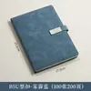 Cuaderno A5 con Logo Personalizado, Regalo para Oficina de Negocios, Piel Suave Engrosada, Diseño de Alta Calidad, Bloc de Notas con Cierre de Hebilla, Cuaderno en Caja de Regalo