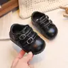 Zapatos Individuales de Niña para Primavera y Otoño, Zapatos de Cuero para Niña, Zapatos para Caminar de Bebé con Suela Suave, Zapatos Pequeños de Cuero Elegantes Retro para Niño, Modernos
