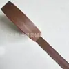 Tira de Borda em Couro PU, Fita de Borda em Couro, Cordão de Couro, Cordão Plano de Couro Texturizado Preto, Tira de Acessório Dobrada em Camada Dupla