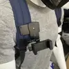 Clip para Teléfono Móvil, Clip para Mochila, Soporte Fijo para Disparo y Transmisión en Vivo, Perspectiva en Primera Persona, Grabación en Bicicleta, Accesorios de Soporte para Teléfono
