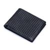 Carteira masculina de couro bovino de primeira camada nova clássica multifuncional longa grande capacidade moda carteira estampada atacado