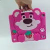 Funda Protectora para iPad 11 Modelo 60 Oso Fresa Samsung Realme Legion Oneplus Se