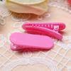Nuevo clip para el pelo redondo color macarrón de verano clip para flequillo clip de gel de crema clip de pico de pato diy venta al por mayor