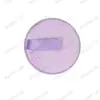Esponja de limpeza facial redonda para remover maquiagem, esponja de limpeza facial macia de cor sólida, atacado do fabricante