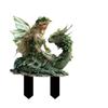 Amazon Temu Transfronterizo Acrílico Jardín Patio Estaca Suelo Planta en Maceta Decoración Decoración de Jardín Accesorios Colección