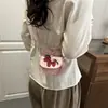 Bolso Cruzado Ins Estilo Coreano Nicho Lindo Para Niños Bolso de Hombro de Dibujos Animados Niña Pony Monedero de Niña Lazo