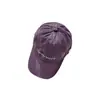 Gorra de Béisbol Azul Marino con Bordado de Letra para Mujer, Circunferencia de Cabeza Grande, Corona Profunda, Visera Ancha, Sensación de Alta Gama, Adecuada para Caras Grandes