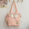 Mochila de niña suave de alto valor, mochila pequeña ins, mini bolso, estudiantes universitarias, salida de primavera, mochila de dos piezas