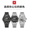 Reloj de la Marca Oris Hueco Personalizado Moda Automático Completo Mecánico Impermeable Luminoso Reloj para Hombre Reloj para Hombre