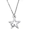 Transfronterizo nuevo caliente personalidad estrella estrella cruz Europa y Estados Unidos simple estilo minimalista fabricantes de accesorios para mujer
