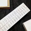 Pontas para Nail Art Olho de Gato Largas com Gota d'Água 3D Tiras Pré-fabricadas 30 Peças Unhas Usáveis de Tamanho Fábrica Direta Personalização