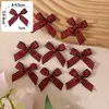 Lazo de Cinta Escocesa a Cuadros 1CM Lazo de Máquina de Cinturón Escocés Ropa Falda para Niños Calcetines Lazo Decorativo