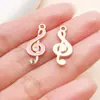 Pingente de Liga Metálica com Gotejamento Rosa de Disco de Música Fonógrafo Fita de Partitura Musical Pingente de Liga Metálica Pulseira DIY Chaveiro Acessórios de Joia